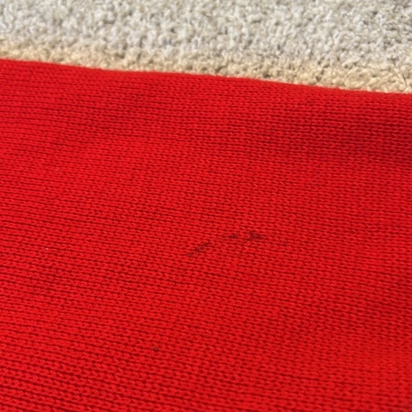 Brioni Roma Red Vintage Polo 100% Lana (Wool) Cardigan - Picture 8 of 12
